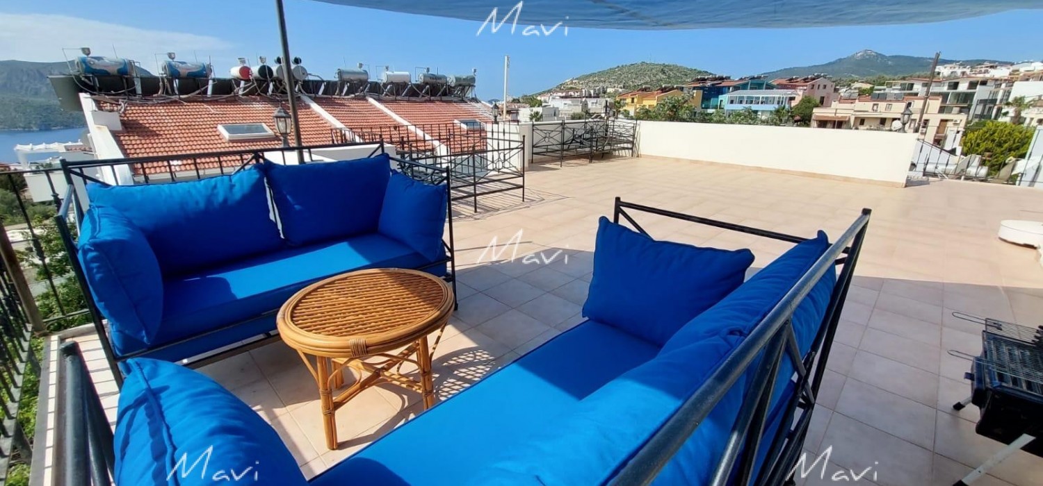 Two Bedroom Central Kalkan Apartment for Sale, DA015