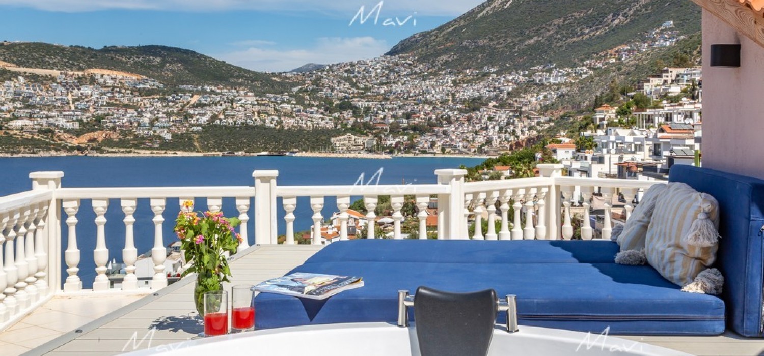 Four Bedroom Deluxe Villa for Sale Near Seafront in Kalkan, Kas, DVL966