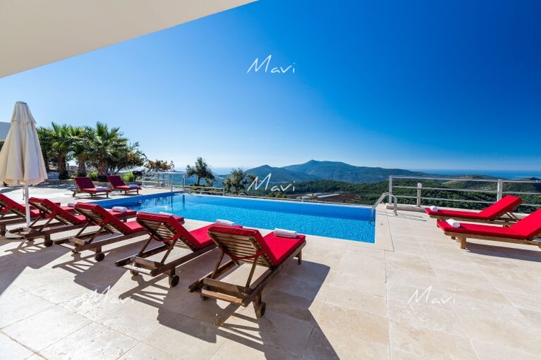 Modern Villa For Sale In Islamlar Village Kalkan Dvl701 Mavi Property Kalkan Property For Sale